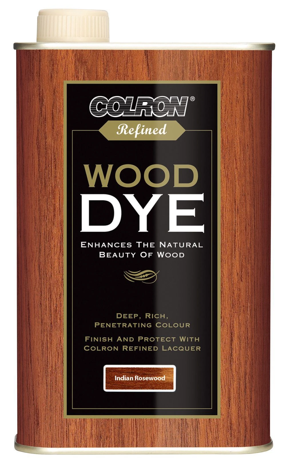 Colron Refined Indian Rosewood Matt Wood Dye, 0.5L 1 Colron Refined Indian Rosewood Matt Wood Dye, 0.5L