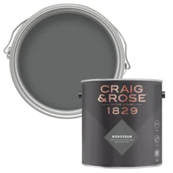 Craig & Rose 1829 Monogram Eggshell Wall Paint, 750ml