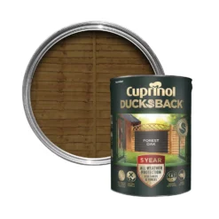 Cuprinol 5 Year Ducksback Forest Oak Fence & Shed Treatment, 5L