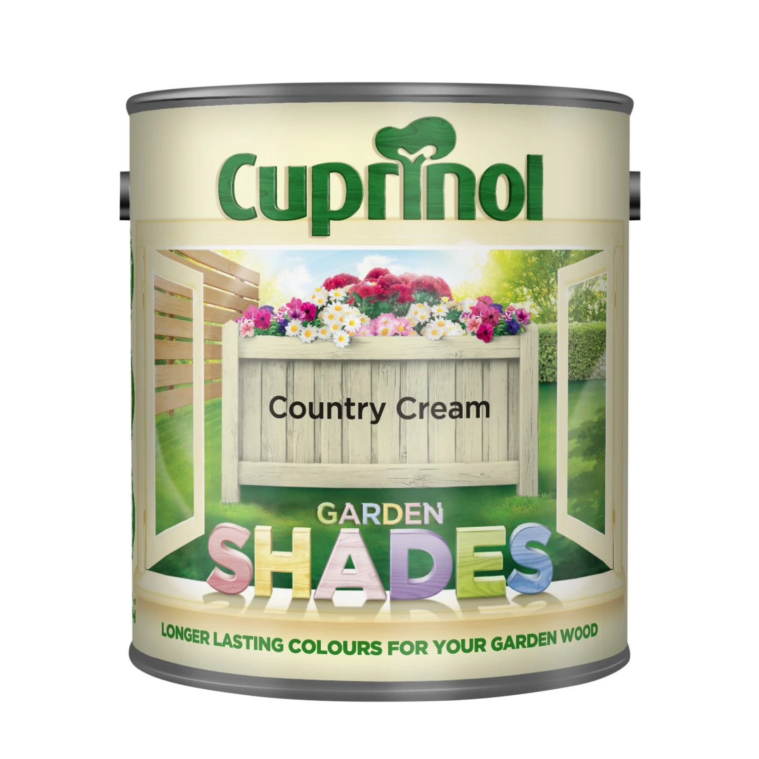 Cuprinol Garden Shades Country Cream Matt Multi-surface Exterior Wood Paint, 1L 2 Cuprinol Garden Shades Country Cream Matt Multi-surface Exterior Wood Paint, 1L - Image 2