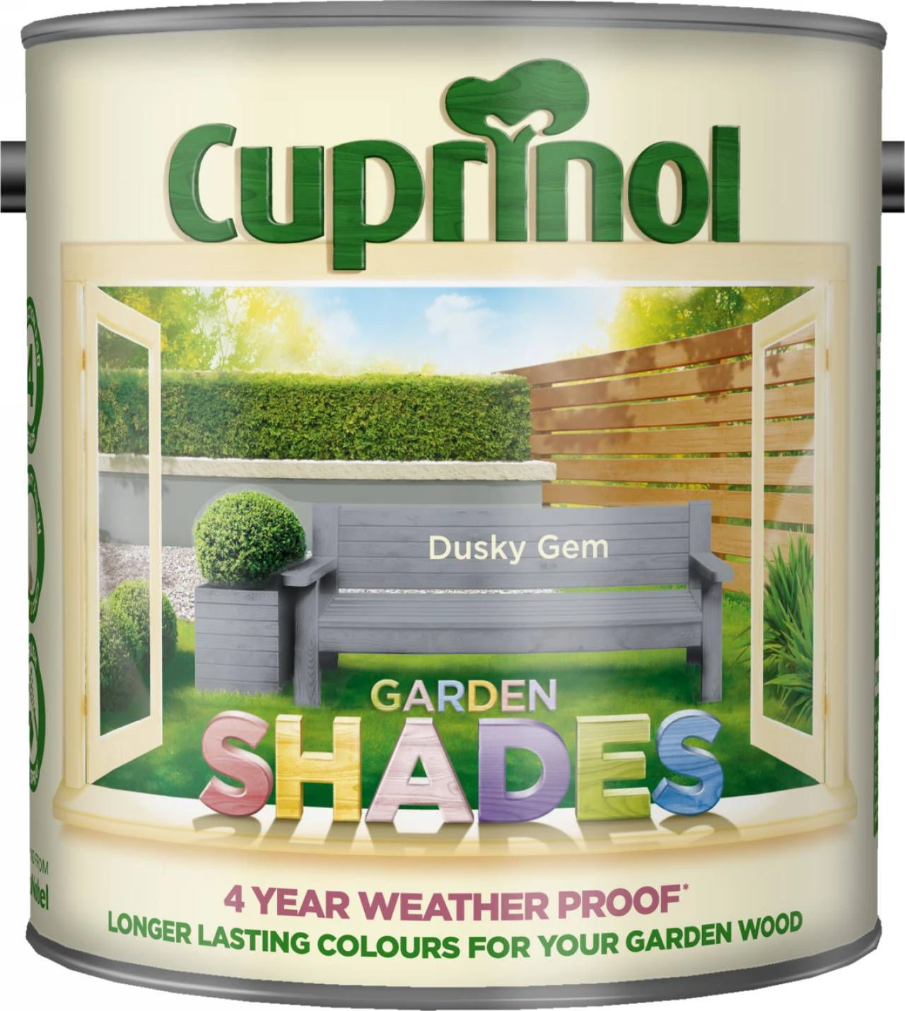 Cuprinol Garden Shades Dusky Gem Matt Multi-surface Exterior Wood Paint, 2.5L 2 Cuprinol Garden Shades Dusky Gem Matt Multi-surface Exterior Wood Paint, 2.5L - Image 2