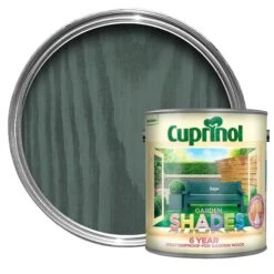 Cuprinol Garden Shades Sage Matt Multi-surface Exterior Wood Paint, 2.5L