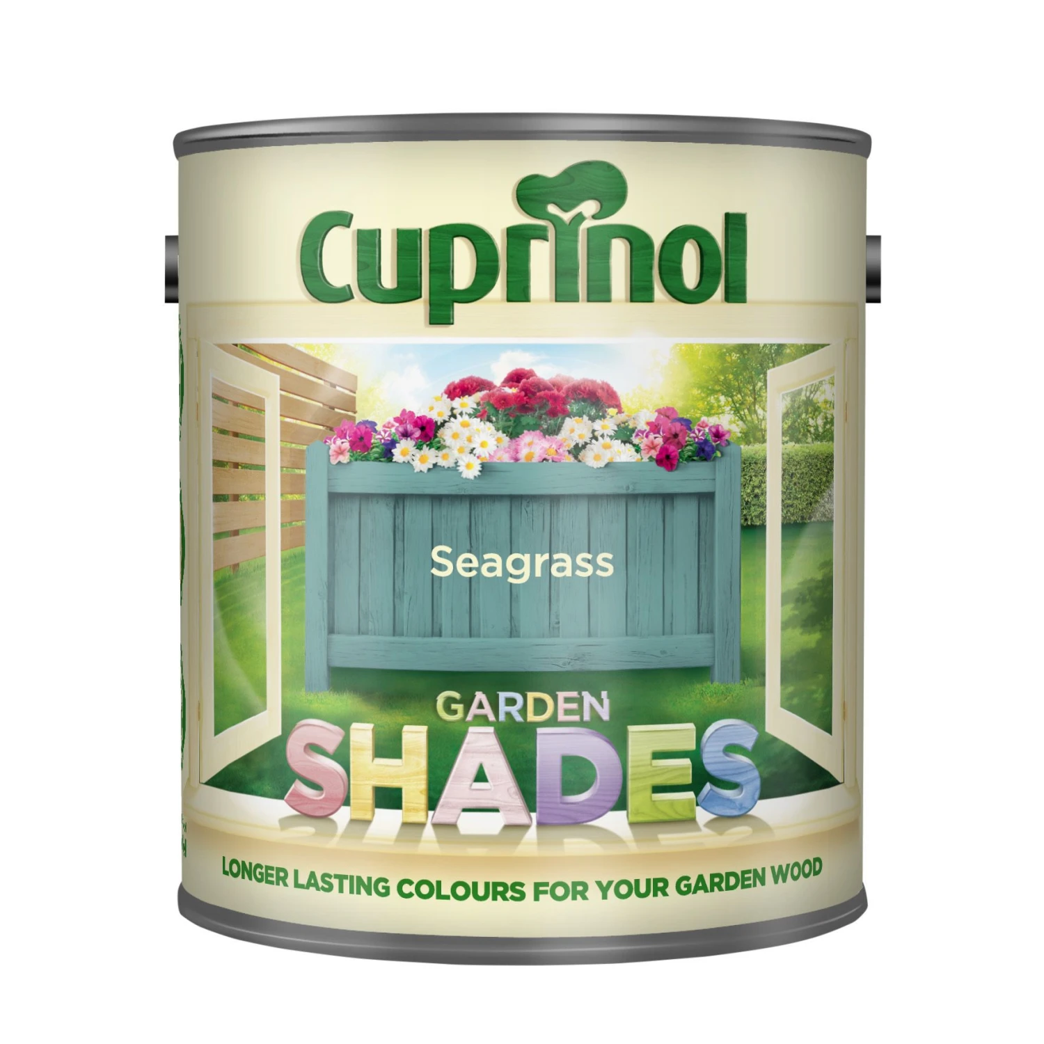 Cuprinol Garden Shades Seagrass Matt Multi-surface Exterior Wood Paint, 1L 2 Cuprinol Garden Shades Seagrass Matt Multi-surface Exterior Wood Paint, 1L - Image 2