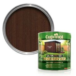 Cuprinol Ultimate Country Oak Matt Arbours, Fencing, Gates, Sheds & Summerhouses Preserver, 4L
