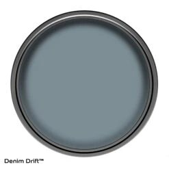 Dulux Easycare Bathroom Denim Drift Soft Sheen Emulsion Paint, 2.5L -Outlet Paint Hub Store dulux easycare bathroom denim drift soft sheen emulsion paint 2 5l5010212633373 12c bq