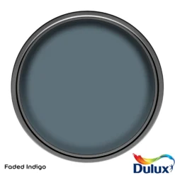 Dulux Easycare Kitchen Faded Indigo Matt Wall Paint, 2.5L -Outlet Paint Hub Store dulux easycare kitchen faded indigo matt wall paint 2 5l5010212668320 12c bq