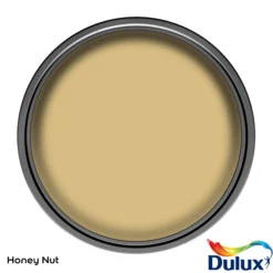 Dulux Easycare Kitchen Honey Nut Matt Wall Paint, 2.5L -Outlet Paint Hub Store dulux easycare kitchen honey nut matt wall paint 2 5l5010212668412 12c bq