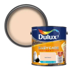Dulux Easycare Soft Peach Matt Emulsion Paint, 2.5L
