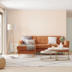 Dulux Easycare Soft Peach Matt Emulsion Paint, 2.5L -Outlet Paint Hub Store dulux easycare soft peach matt emulsion paint 2 5l5010212640173 02i bq