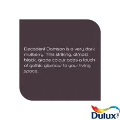 Dulux Easycare Washable & Tough Decadent Damson Matt Wall Paint, 2.5L 14 Dulux Easycare Washable & Tough Decadent Damson Matt Wall Paint, 2.5L -Outlet Paint Hub Store dulux easycare washable tough decadent damson matt wall paint 2 5l5010212658628 36c bq