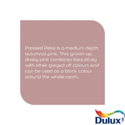 Dulux Easycare Washable & Tough Pressed Petal Matt Wall Paint, 2.5L -Outlet Paint Hub Store dulux easycare washable tough pressed petal matt wall paint 2 5l5010212658581 36c bq