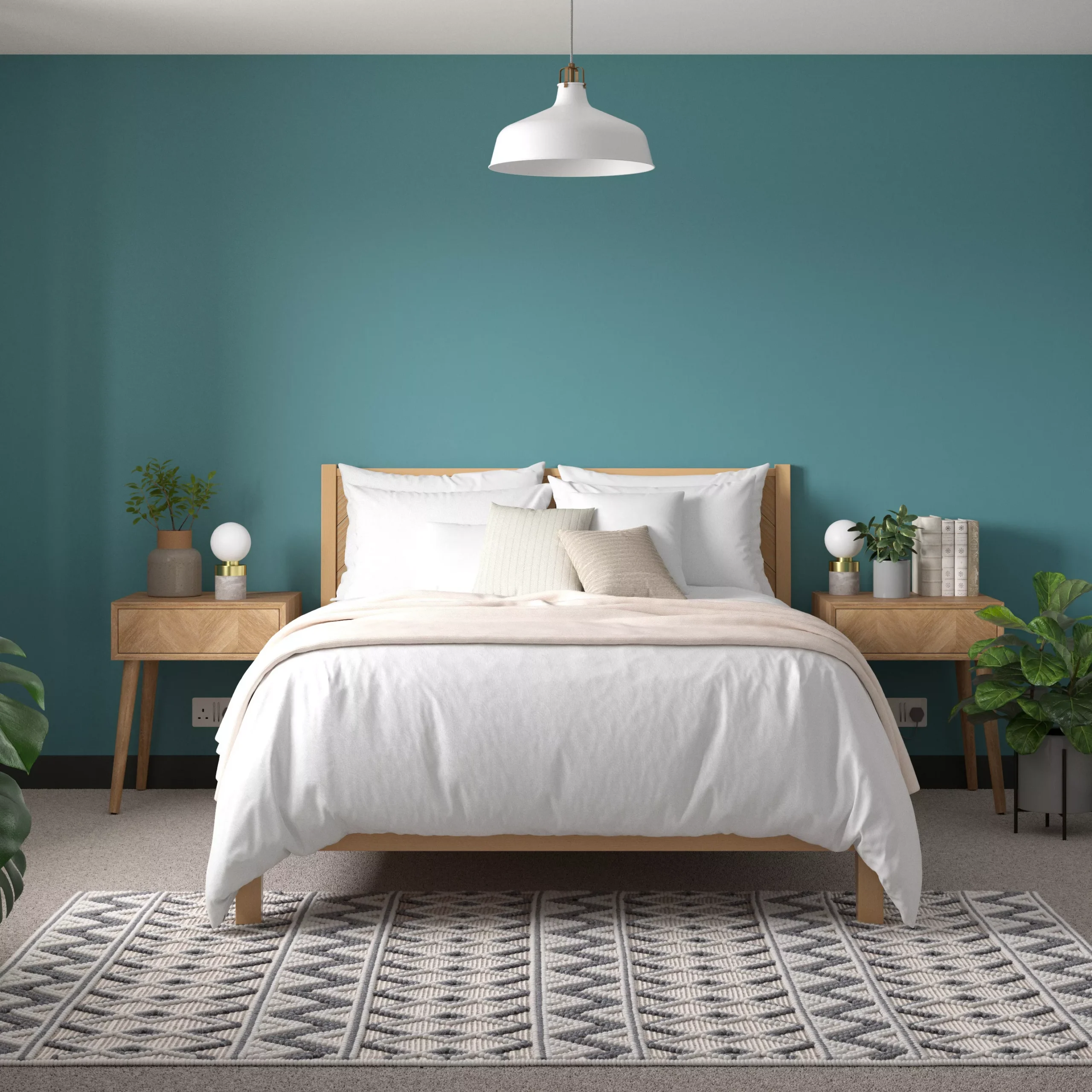 Dulux Easycare Washable & Tough Teal Voyage Matt Wall Paint, 2.5L 4 Dulux Easycare Washable & Tough Teal Voyage Matt Wall Paint, 2.5L - Image 4