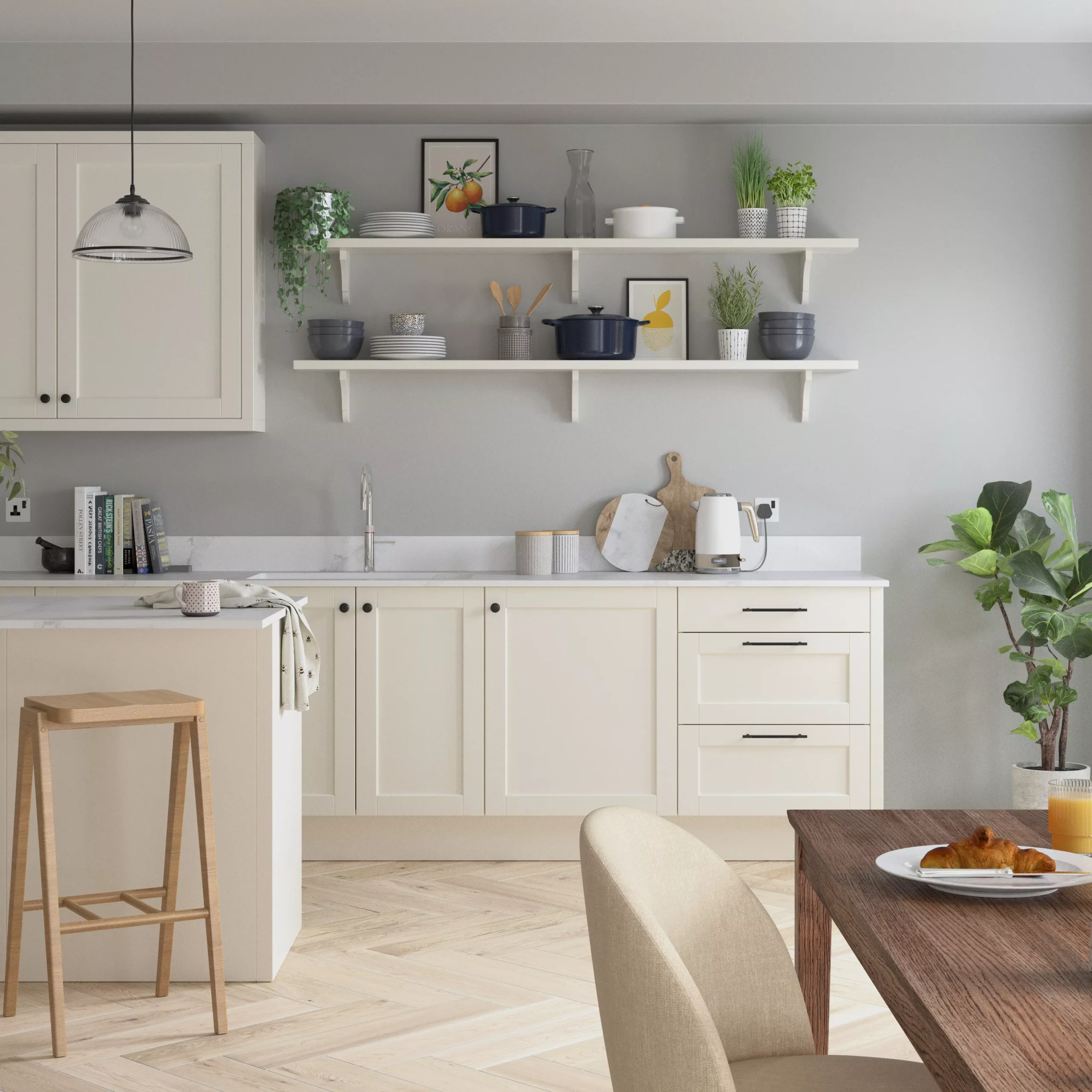 Dulux Quick Dry Chic Shadow Satinwood Metal & Wood Paint, 750ml 4 Dulux Quick Dry Chic Shadow Satinwood Metal & Wood Paint, 750ml - Image 4