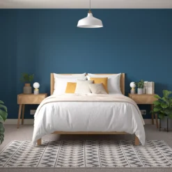 Dulux Weathershield Indigo Shade Satinwood Emulsion Paint, 750ml -Outlet Paint Hub Store dulux weathershield indigo shade satinwood emulsion paint 750ml5010212651537 02i bq