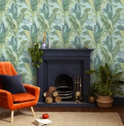 Envy Leaf It Out Midnight Tropical Smooth Wallpaper -Outlet Paint Hub Store envy leaf it out midnight tropical smooth wallpaper5011583528176 21i