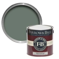 Farrow & Ball Modern Green Smoke No.47 Matt Emulsion Paint, 2.5L