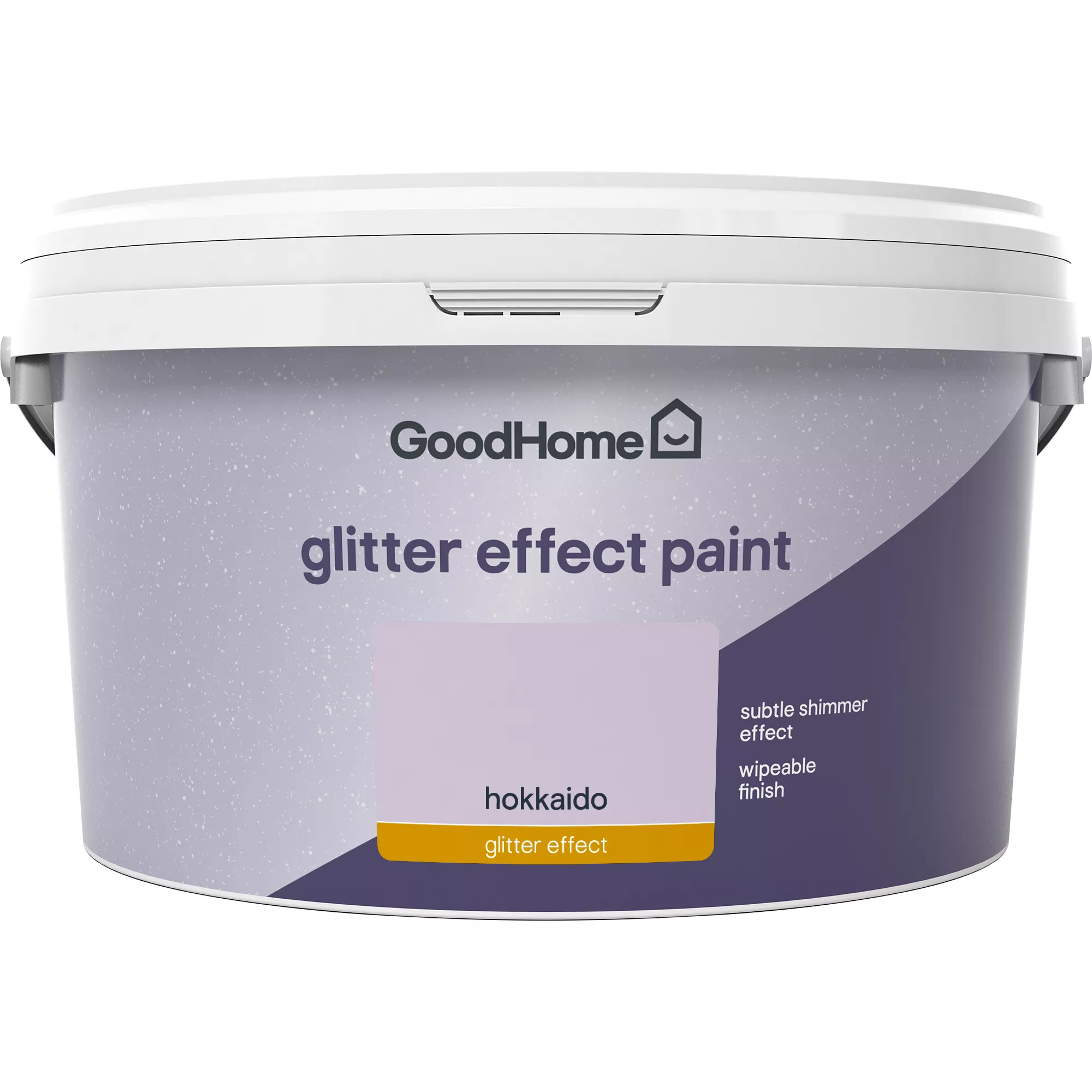 GoodHome Feature Wall Hokkaido Glitter Effect Emulsion Paint, 2L 2 GoodHome Feature Wall Hokkaido Glitter Effect Emulsion Paint, 2L - Image 2
