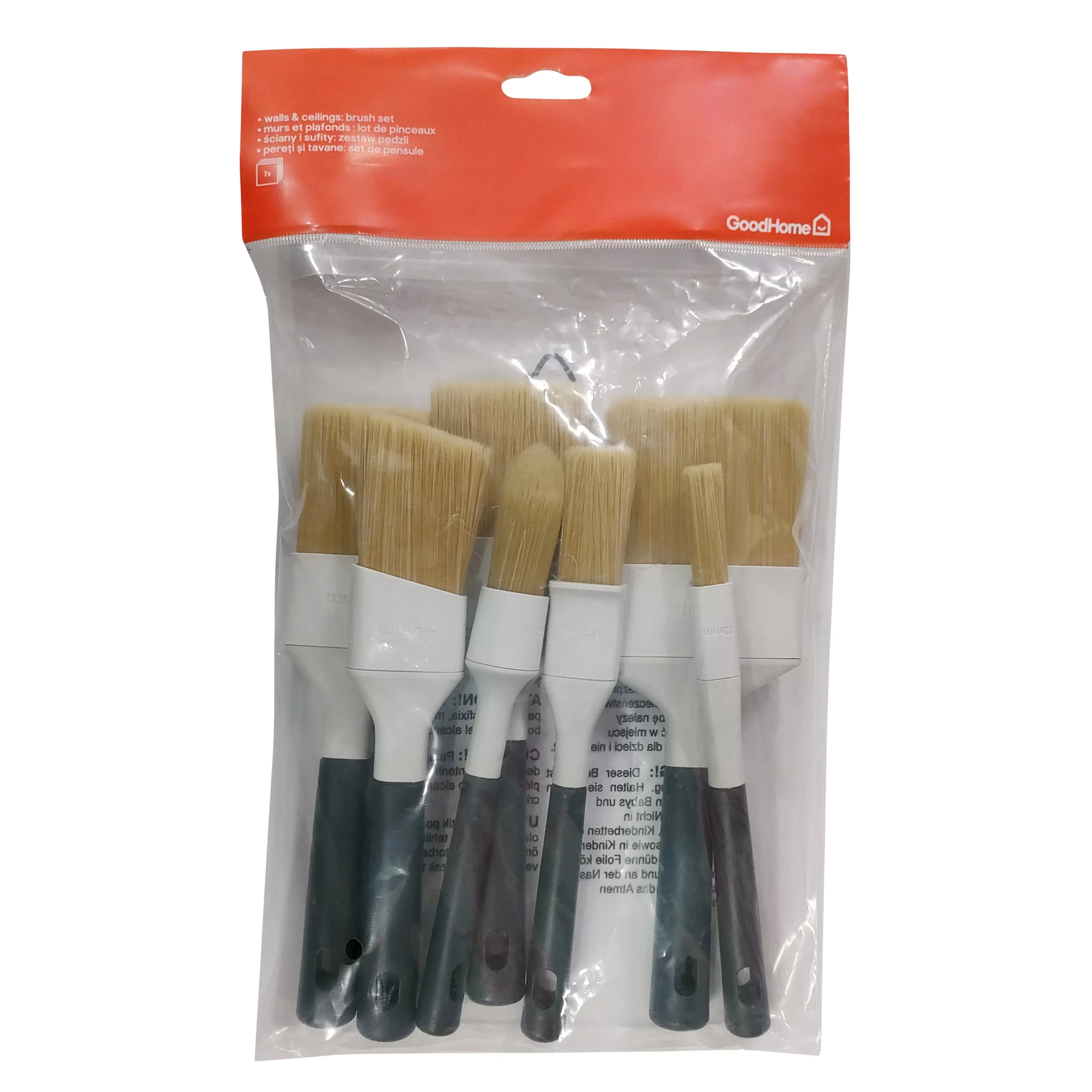GoodHome Fine Filament Tip Paint Brush, Set Of 7 2 GoodHome Fine Filament Tip Paint Brush, Set Of 7 - Image 2