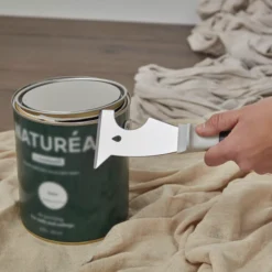 GoodHome Laminated Cotton Dust Sheet, (L)4m, (W)3m -Outlet Paint Hub Store goodhome laminated cotton dust sheet l 4m w 3m5059340015002 06i