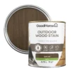 GoodHome Outdoor Dark Oak Satin Quick Dry Wood Stain, 750ml