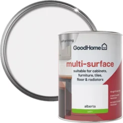 GoodHome Renovation Alberta Satinwood Multi-surface Paint, 750ml