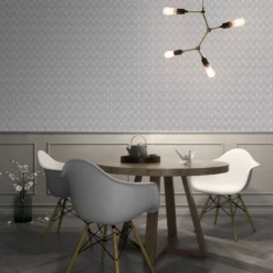 GoodHome Tiverton Grey Geometric Silver Effect Textured Wallpaper 5 GoodHome Tiverton Grey Geometric Silver Effect Textured Wallpaper -Outlet Paint Hub Store goodhome tiverton grey geometric silver effect textured wallpaper5059340410401 01i