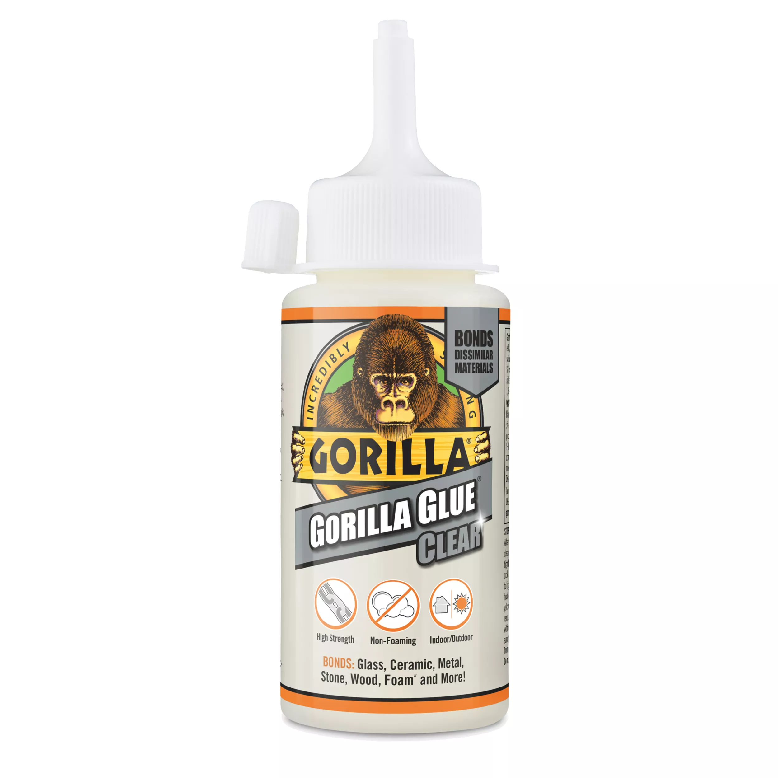 Gorilla Clear Glue 110ml 1 Gorilla Clear Glue 110ml