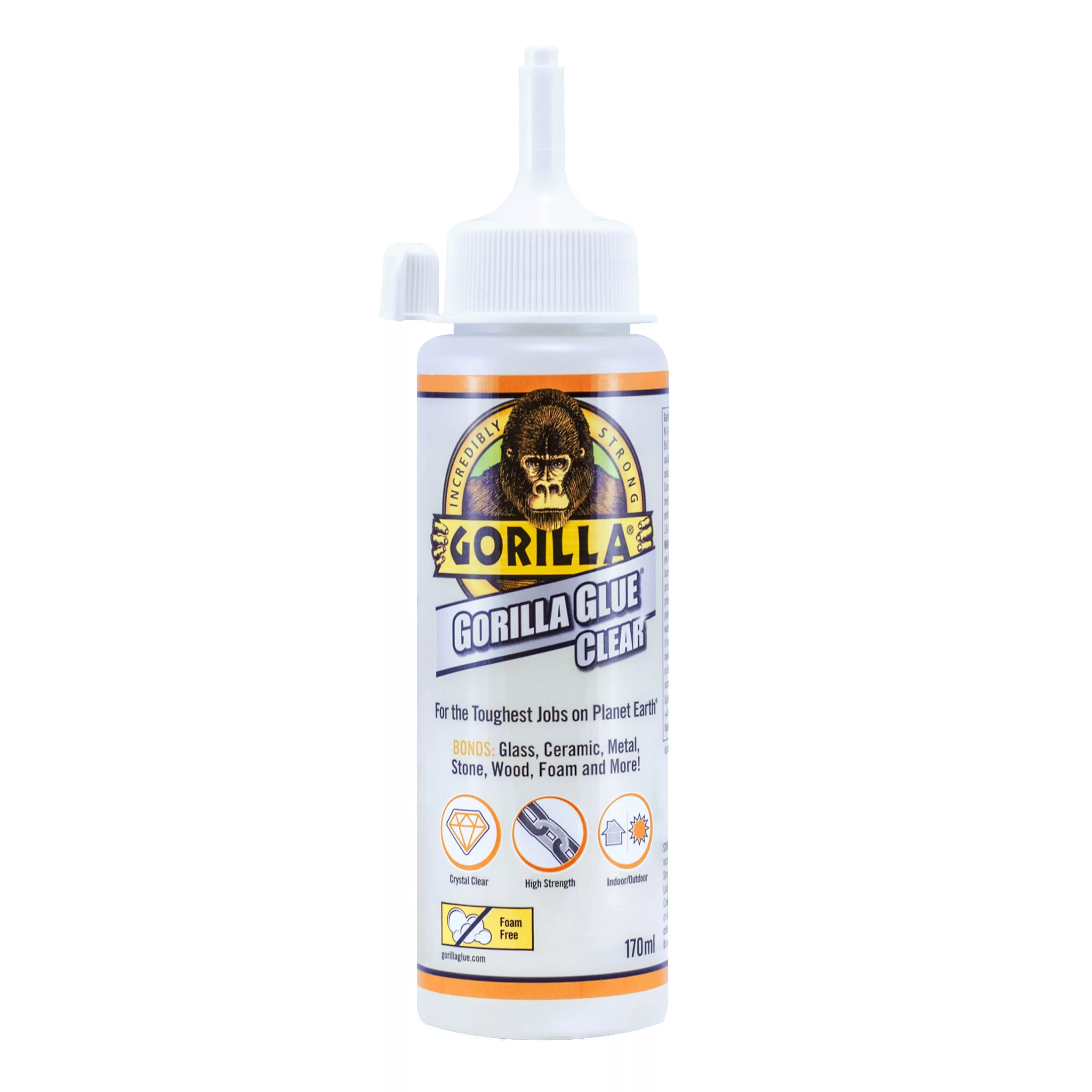 Gorilla Clear Glue 170ml 1 Gorilla Clear Glue 170ml