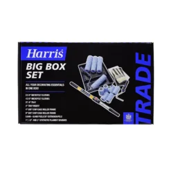 Harris Trade Big Box Micropoly Roller Set, 19 Pieces -Outlet Paint Hub Store harris trade big box micropoly roller set 19 pieces5000253011421 04c bq