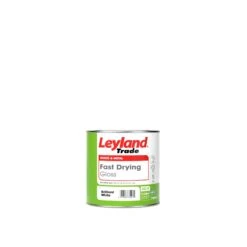 Leyland Trade Quick Dry Pure Brilliant White Gloss Metal & Wood Paint, 750ml