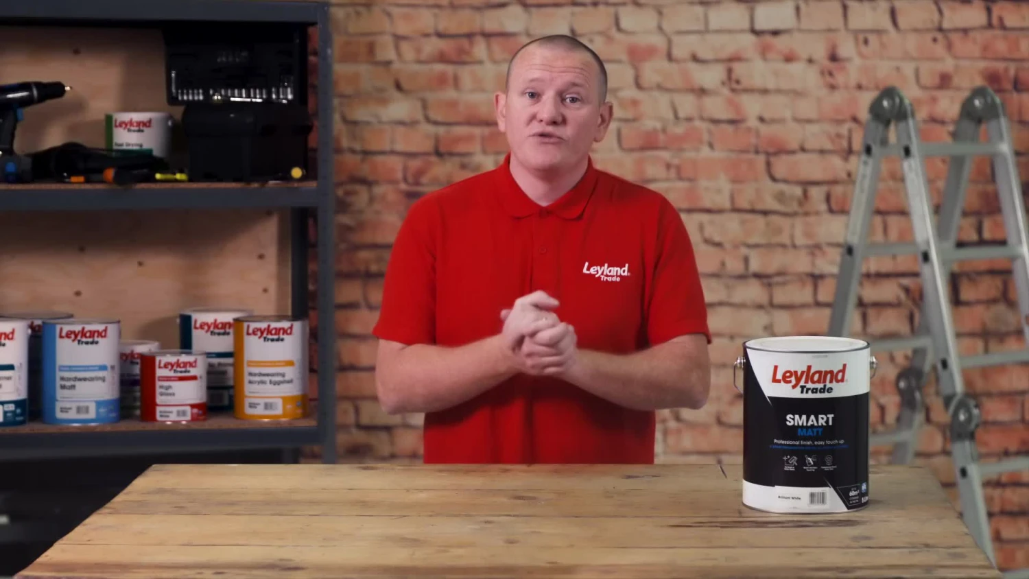 Leyland Trade Smart Brilliant White Flat Matt Emulsion Paint, 5L 2 Leyland Trade Smart Brilliant White Flat Matt Emulsion Paint, 5L - Image 2