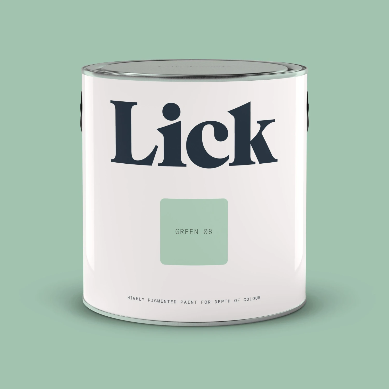 Lick Green 08 Matt Emulsion Paint, 2.5L 2 Lick Green 08 Matt Emulsion Paint, 2.5L - Image 2