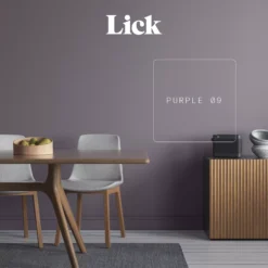 Lick Purple 09 Matt Emulsion Paint, 2.5L -Outlet Paint Hub Store lick purple 09 matt emulsion paint 2 5l5060932643053 08i bq