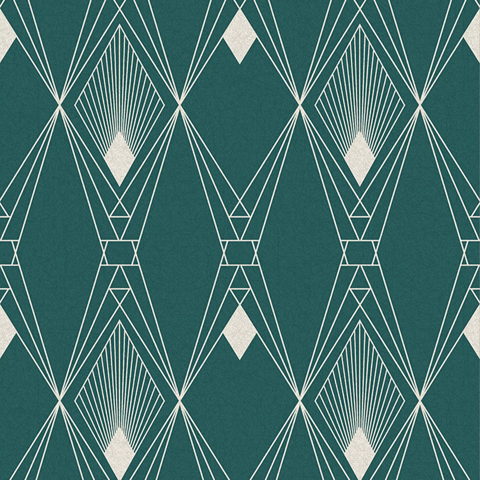 Next Deco Geometric Teal Metallic Effect Smooth Wallpaper 2 Next Deco Geometric Teal Metallic Effect Smooth Wallpaper - Image 2