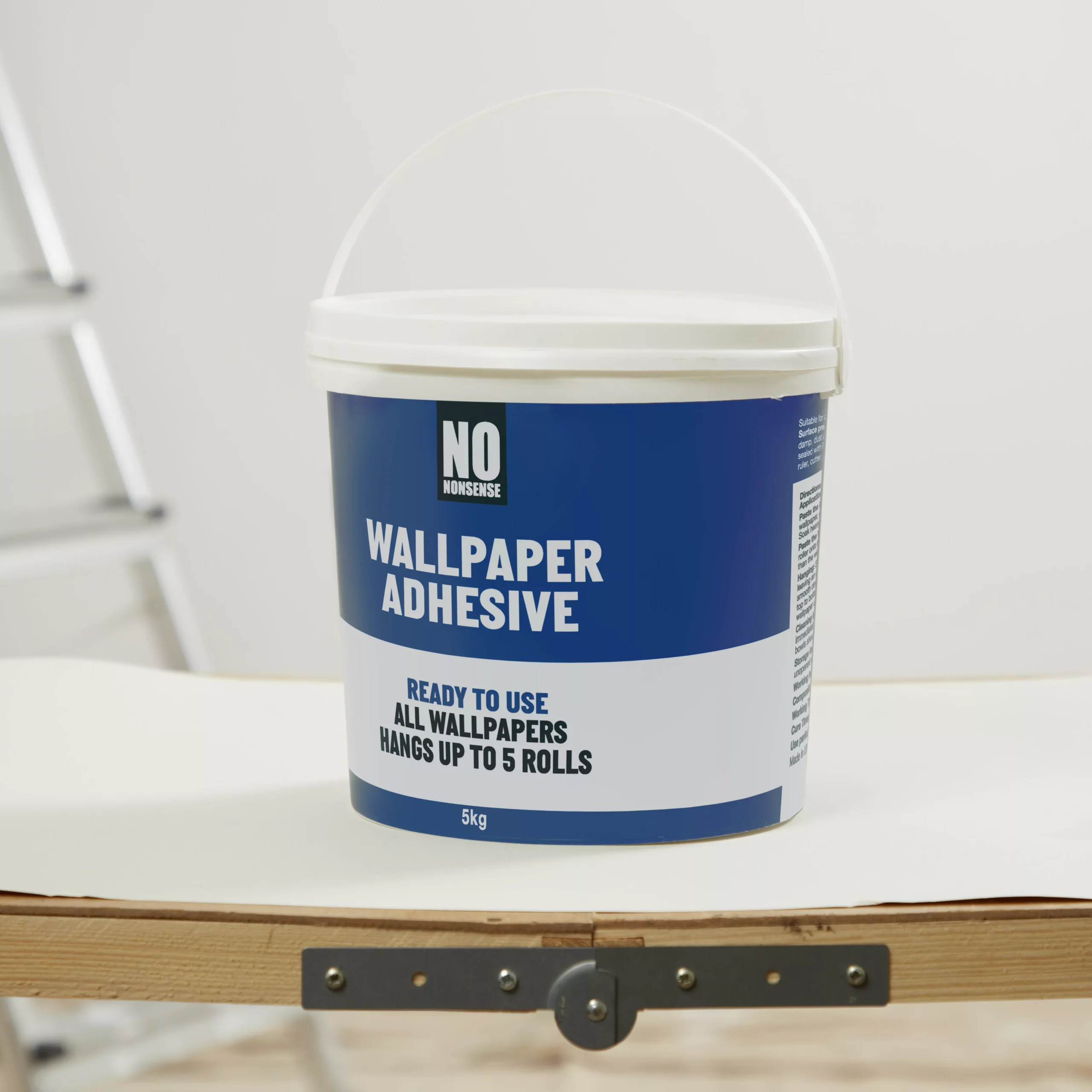 No Nonsense Ready Mixed Wallpaper Adhesive 5kg - 5 Rolls 4 No Nonsense Ready Mixed Wallpaper Adhesive 5kg - 5 Rolls - Image 4
