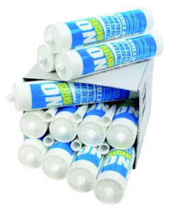 No Nonsense Silicone White Silicone-based Bathroom & Kitchen Sanitary Sealant, 310ml, Pack Of 12 -Outlet Paint Hub Store no nonsense silicone white silicone based bathroom kitchen sanitary sealant 310ml pack of 1201052695 22c