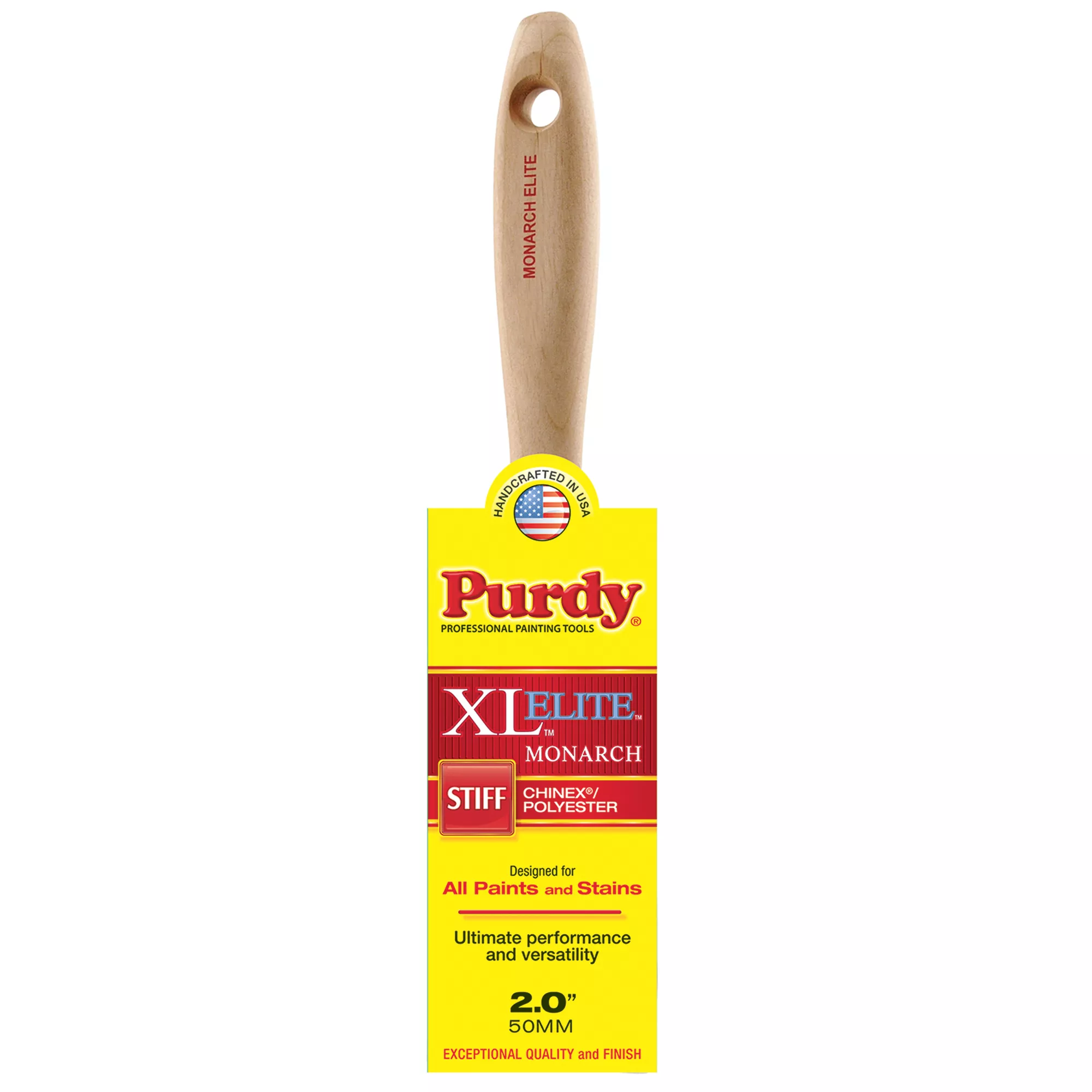 Purdy Monarch Elite Flagged Tip Paint Brush 2 Purdy Monarch Elite Flagged Tip Paint Brush - Image 2
