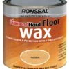 Ronseal Diamond Hard Natural Oak Matt Wax Wood Wax, 2.5L