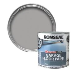 Ronseal Diamond Hard Slate Satinwood Garage Floor Paint, 2.5L