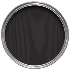 Ronseal Ebony Satin Wood Stain, 2.5L -Outlet Paint Hub Store ronseal ebony satin wood stain 2 5l5010214886951 21c bq