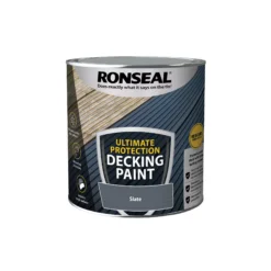 Outlet Paint Hub Store -Outlet Paint Hub Store ronseal ultimate protection matt slate decking paint 2 5l5010214891597 08c
