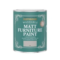 Rust-Oleum Flint Matt Furniture Paint, 750ml -Outlet Paint Hub Store rust oleum flint matt furniture paint 750ml5013296131469 08c bq