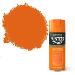 Rust-Oleum Painter's Touch Real Orange Gloss Multi-surface Decorative Spray Paint, 400ml