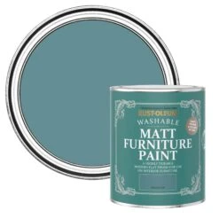 Rust-Oleum Peacock Suit Matt Furniture Paint, 750ml