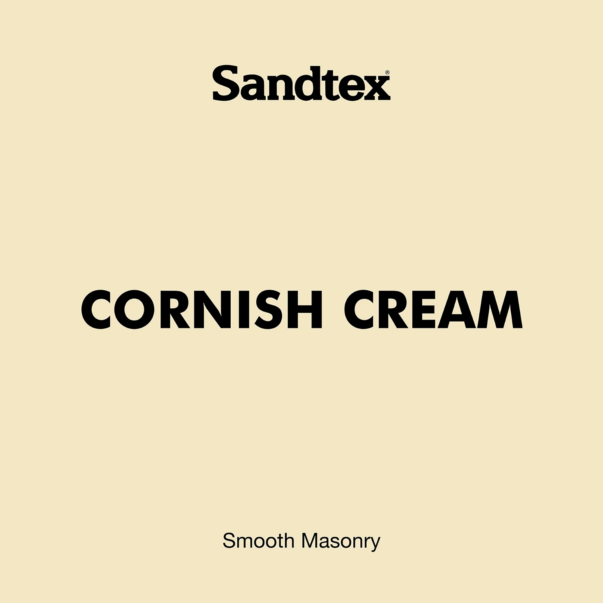 Sandtex Ultra Smooth Cornish Cream Masonry Paint, 10L 8 Sandtex Ultra Smooth Cornish Cream Masonry Paint, 10L - Image 8