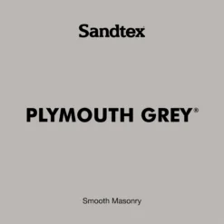 Sandtex Ultra Smooth Plymouth Grey Masonry Paint, 5L 18 Sandtex Ultra Smooth Plymouth Grey Masonry Paint, 5L -Outlet Paint Hub Store sandtex ultra smooth plymouth grey masonry paint 5l5010131536755 01t bq