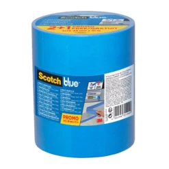 ScotchBlue Blue Masking Tape (L)41m (W)48mm, Pack Of 3