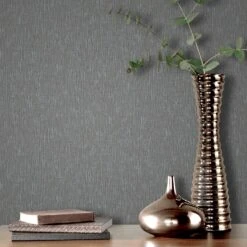 Spinney Charcoal Mica Effect Textured Wallpaper -Outlet Paint Hub Store spinney charcoal mica effect textured wallpaper5059340410173 02i