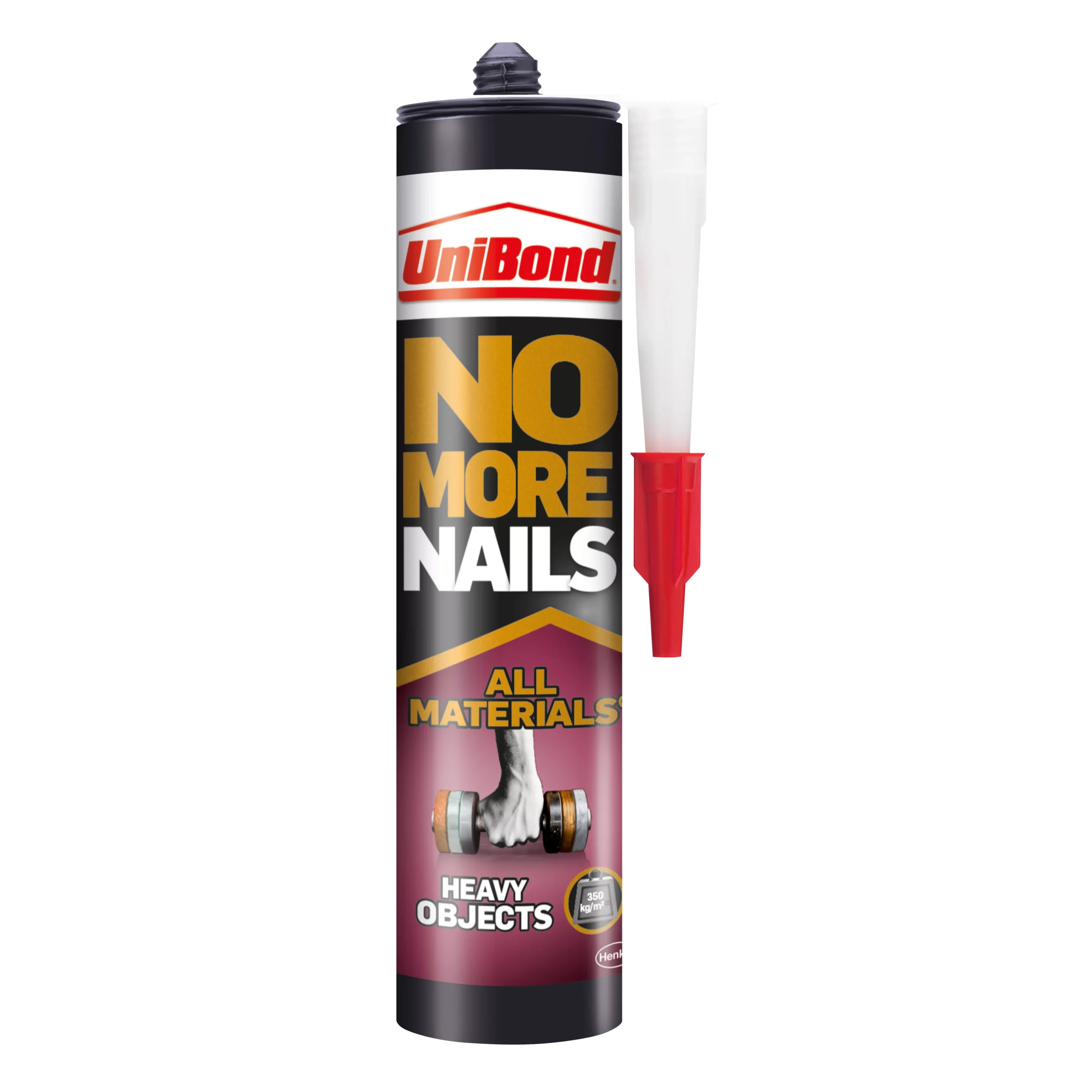 UniBond No More Nails All Materials White Grab Adhesive 440ml 1 UniBond No More Nails All Materials White Grab Adhesive 440ml