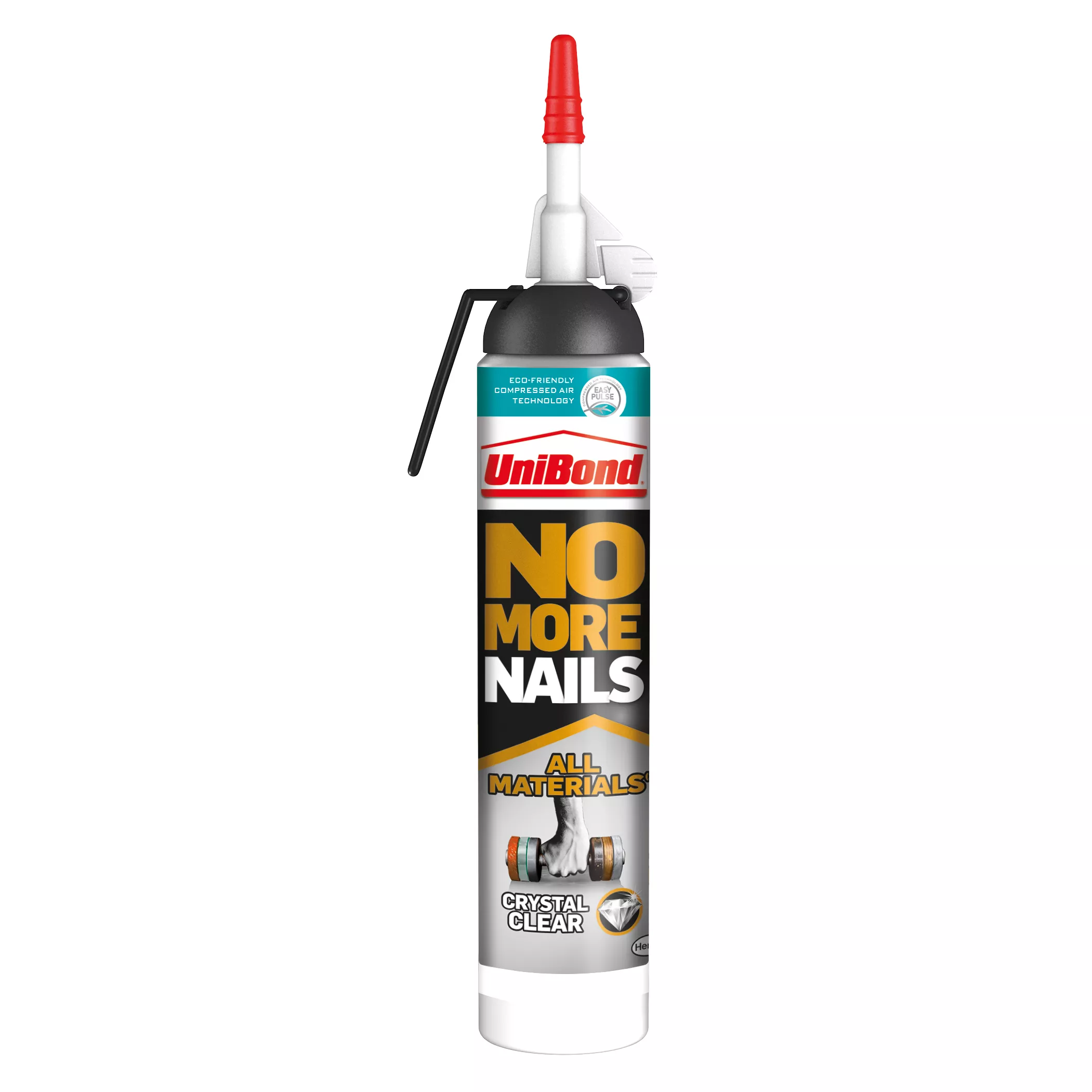UniBond No More Nails Crystal Clear Grab Adhesive 210ml 1 UniBond No More Nails Crystal Clear Grab Adhesive 210ml
